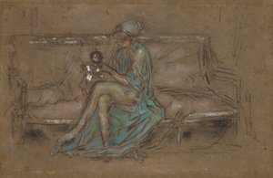 Den grønne hetten av James Abbott McNeill Whistler